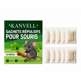 KANVELL™ STOP SOURIS – Sachets Répulsifs Longue Durée