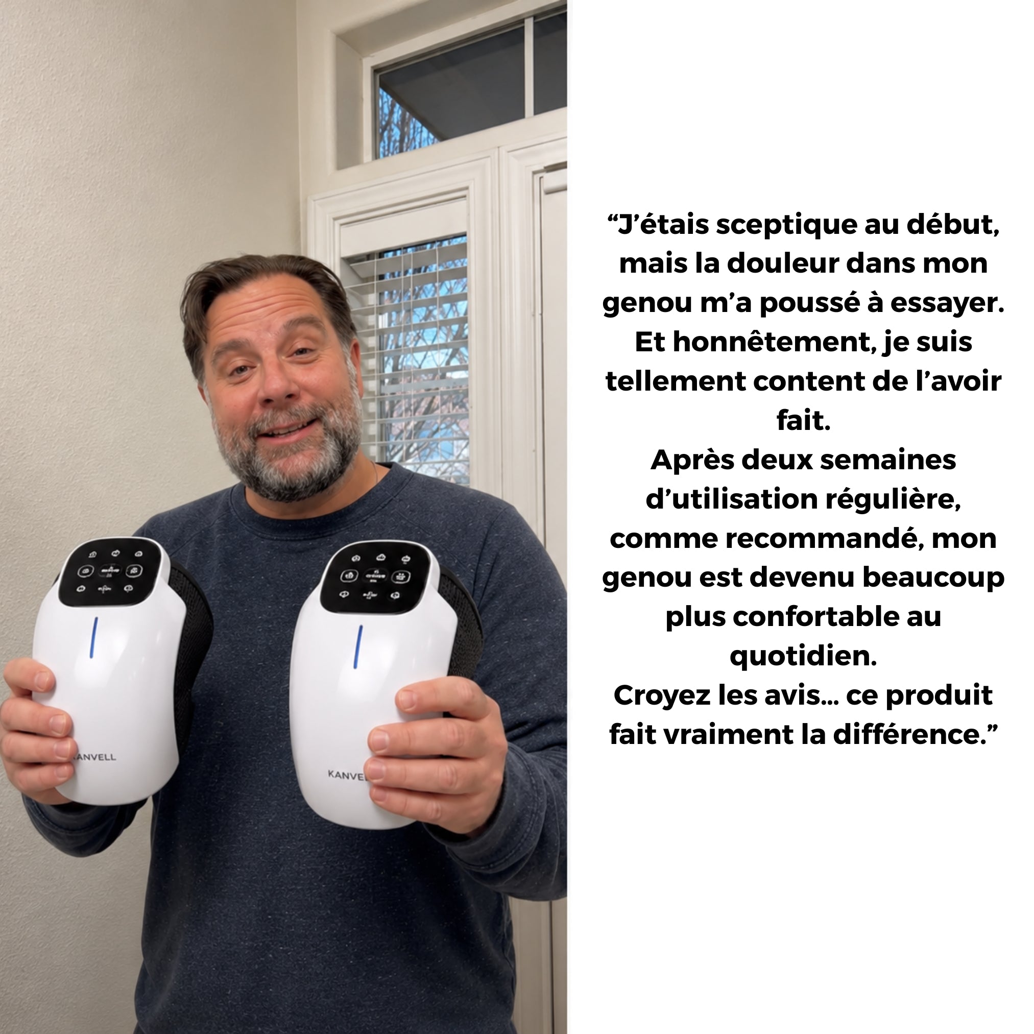 Appareil de Thérapie Avancée pour le Genou Kanvell™